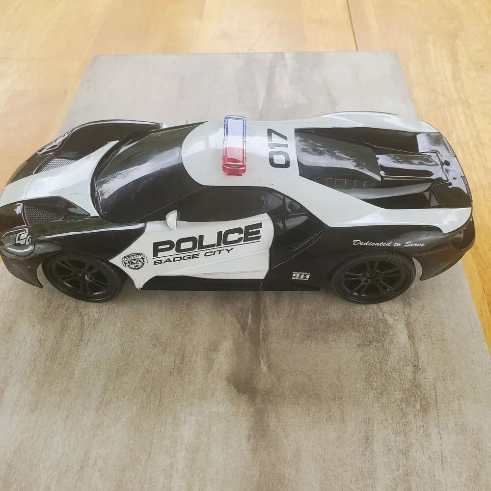 Jada Toys Hyperchargers 1:16 Ford Mustang Shelby GT500 Police Car No Remote